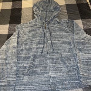 NY & Company Velour Zip up hoodie